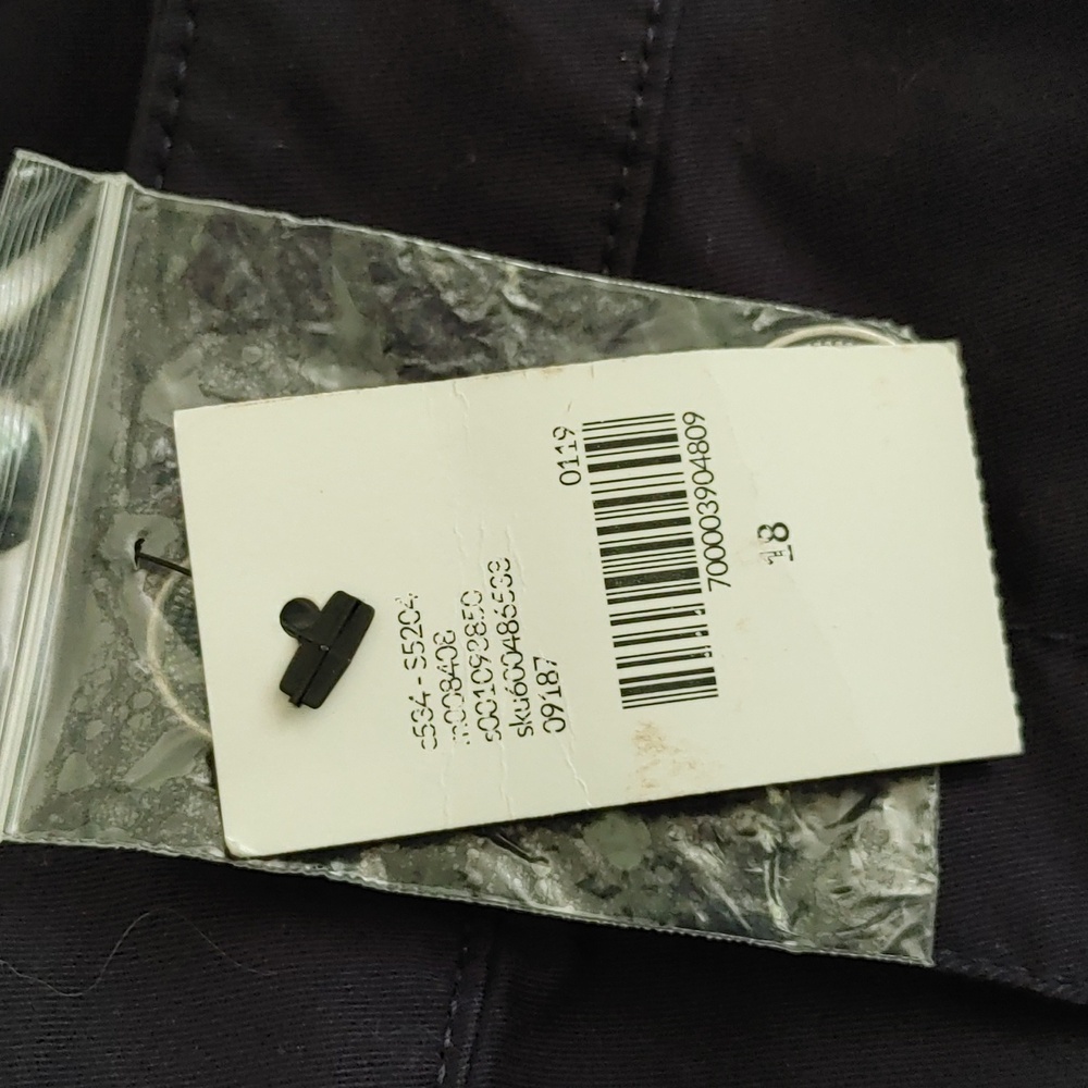 Lane Bryant Navy Chino Shorts Size 18 - Picture 6 of 6